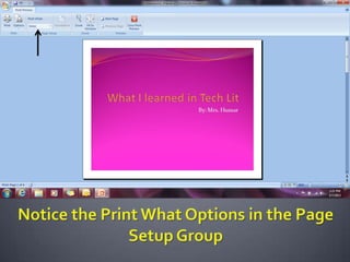 Microsoft PowerPoint 2007