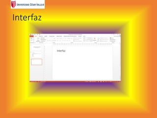 Interfaz