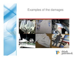 Examples of the damages

Remove this area
 