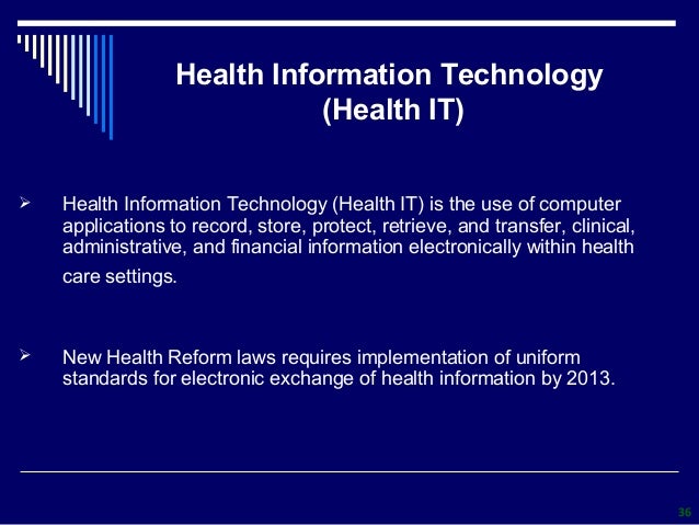 Health Information Technology Strategic Plan Health Information Technology Strategic Plan
