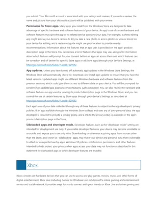 Microsoft privacy statement | PDF