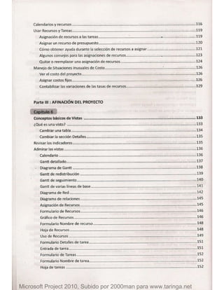 Microsoft project 2010 (final)