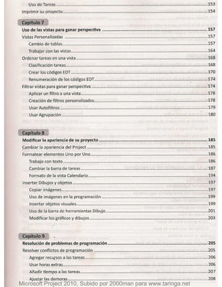 Microsoft project 2010 (final)