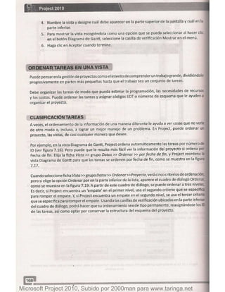 Microsoft project 2010 (final)