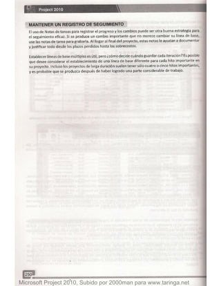 Microsoft project 2010 (final)