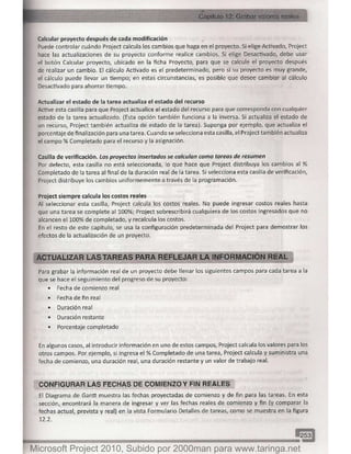 Microsoft project 2010 (final)