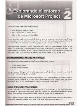 Microsoft project 2010 (final)
