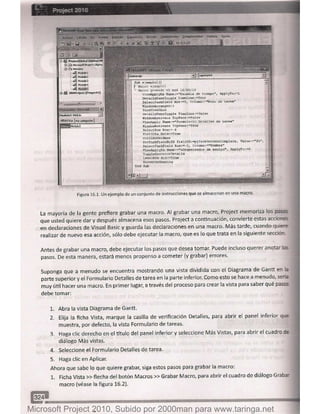 Microsoft project 2010 (final)