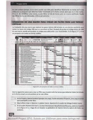 Microsoft project 2010 (final)