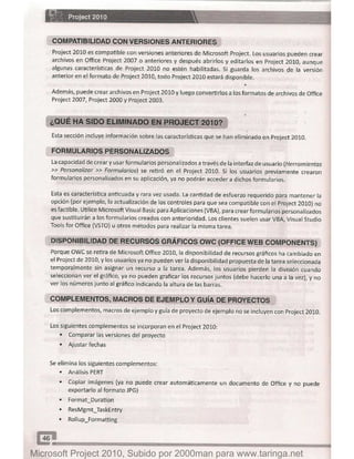 Microsoft project 2010 (final)