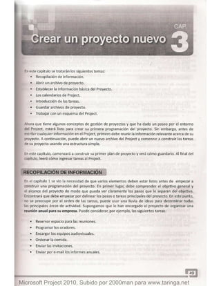 Microsoft project 2010 (final)
