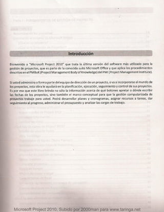 Microsoft project 2010 (final)