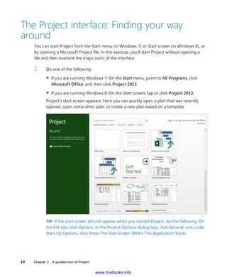 Microsoft project 2013 step by step | PDF