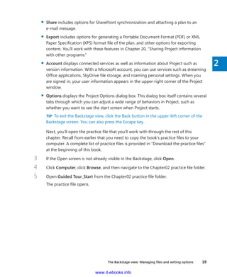 Microsoft project 2013 step by step | PDF