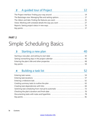 Microsoft project 2013 step by step | PDF
