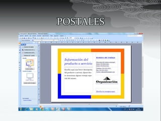 POSTALES
 
