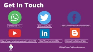 Build your First Chat Bot using Power Virtual Agents (PVA) | PPTX