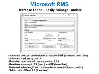 Microsoft Rms Pos Microsoft RMS ACE Hardware POS - ACE Hardware Point of Sale System | PPTX