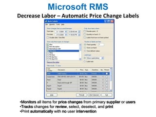 Microsoft RMS ACE Hardware POS - ACE Hardware Point of Sale System | PPTX