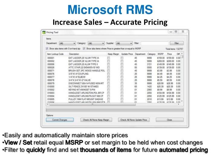 add brand to microsoft dynamics rms