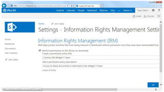 Protéger vos données dans un contexte BYOD/Office 365 avec le nouveau service Microsoft RMS