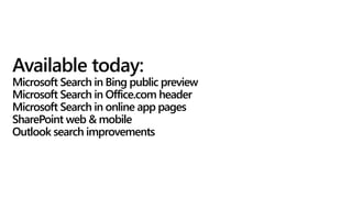 Getting started with Microsoft Search | PPTX