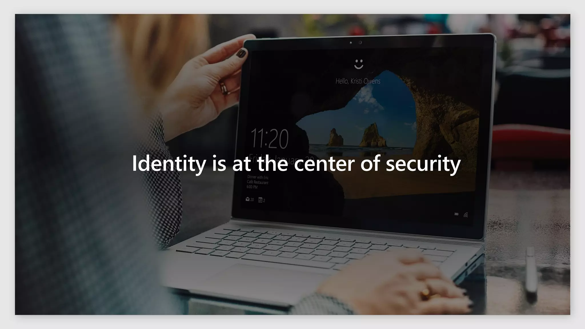 Identity is at the center of security
 