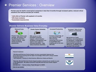 Microsoft Services Premier Support | PPT