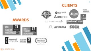 6
AWARDS
CLIENTS
 