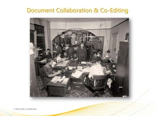 Document Collaboration & Co-Editing
 