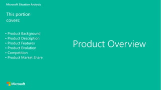 Situation Analysis: Microsoft