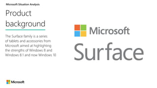 Situation Analysis: Microsoft