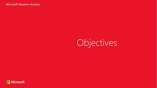 Situation Analysis: Microsoft