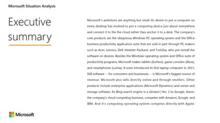Situation Analysis: Microsoft