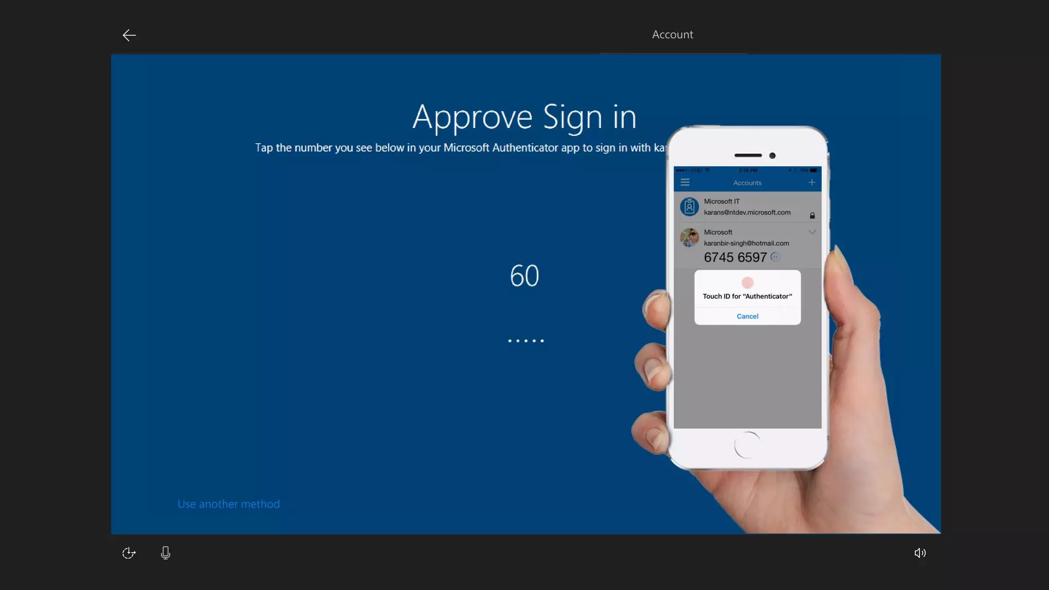 Forgot password
Enter your password
Enter the password for karanbir-singh@hotmail.com
● ● ● ● ● ● ● ● ●
Use another method
 