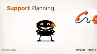 Support Planning
 
