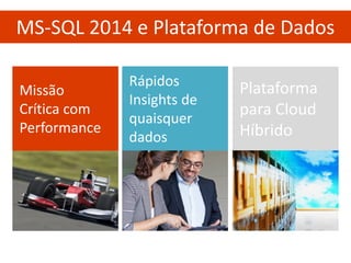 MS-SQL 2014 e Plataforma de Dados  