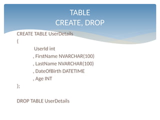 Training on Microsoft SQL Server(older version).pptx