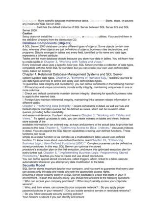 Microsoft sql server 2000 programming by example | DOCX