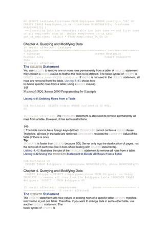 Microsoft sql server 2000 programming by example | DOCX