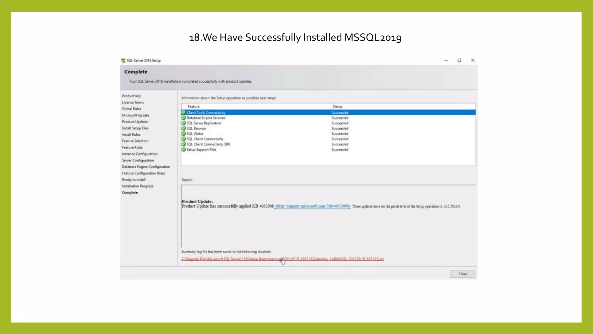 Microsoft SQL Server Database Administration.pptx | Databases ...