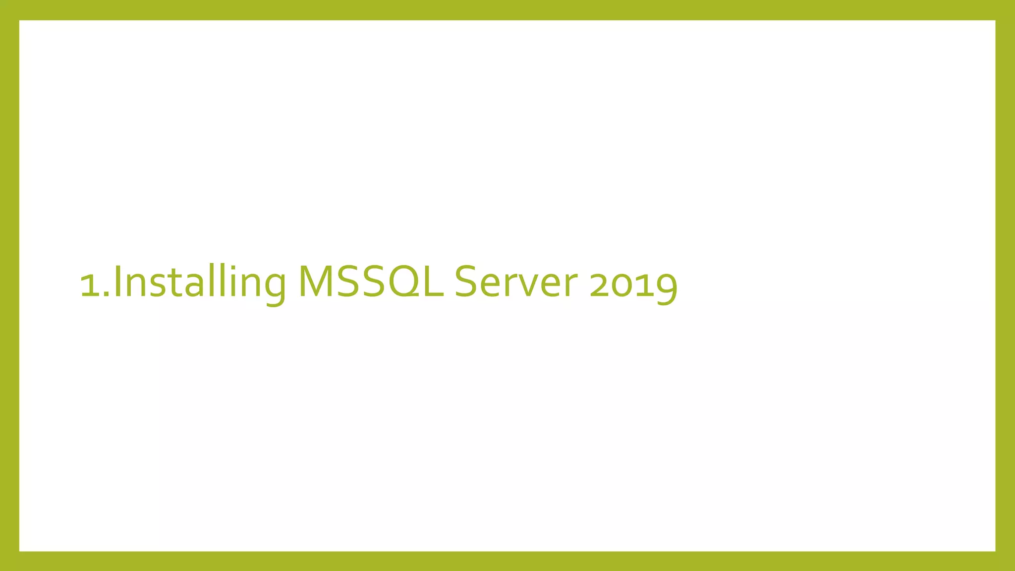 Microsoft SQL Server Database Administration.pptx | Databases ...