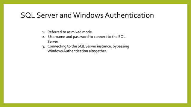 Microsoft SQL Server Database Administration.pptx | Databases ...