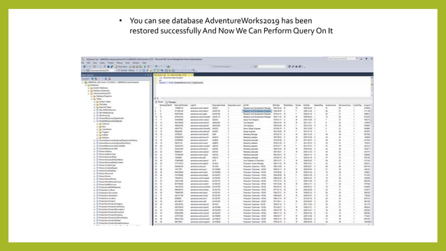 Microsoft SQL Server Database Administration.pptx | Databases ...