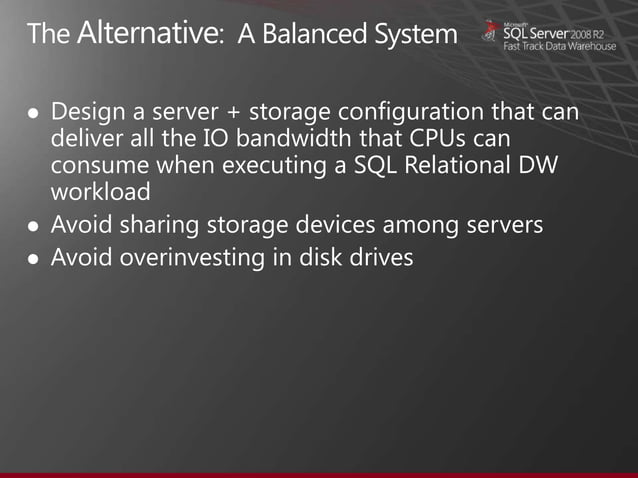 Microsoft SQL Server Data Warehouses for SQL Server DBAs | PPT