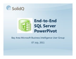 Microsoft SQL Server PowerPivot | PDF