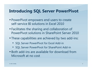 Microsoft SQL Server PowerPivot | PDF