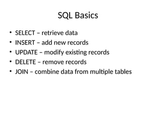 Comprehensive Introduction to Microsoft SQL Server and Relational ...