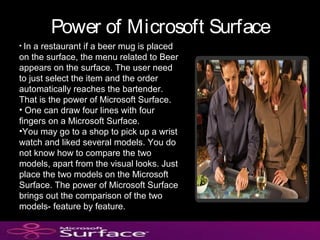 Microsoft surface | PPT