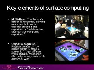 Microsoft surface | PPT